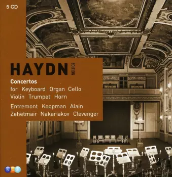 Haydn Edition Concertos for Keyboard Organ Cello Violin Trumpet Horn