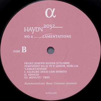 2LP Joseph Haydn: No. 6 __ Lamentatione LTD | NUM