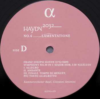 2LP Joseph Haydn: No. 6 __ Lamentatione LTD | NUM