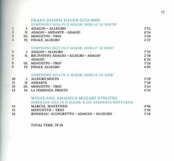 CD Joseph Haydn: Les Heures Du Jour
