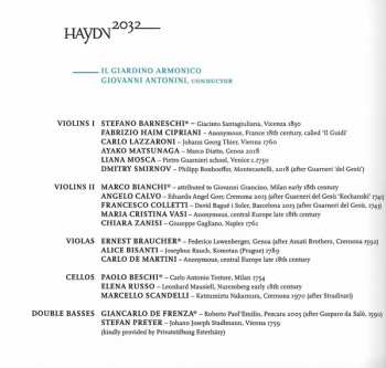 CD Joseph Haydn: Les Heures Du Jour
