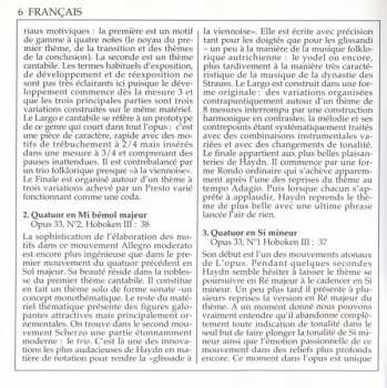 2CD Joseph Haydn: Les Quatuors Œuvres 33 & 42