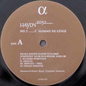 2LP/CD Joseph Haydn: No. 5 __L'homme De Génie LTD | NUM