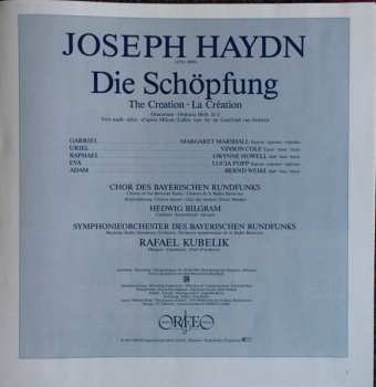 2LP/Set di cofanetti Joseph Haydn: Die Schöpfung = The Creation = La Création
