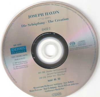 2SACD Joseph Haydn: Die Schöpfung ● The Creation