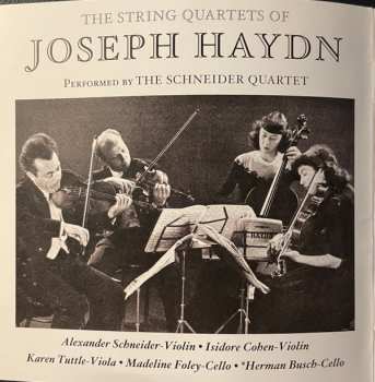 15CD/Set di cofanetti Joseph Haydn: The String Quartets. The Haydn Society Recordings