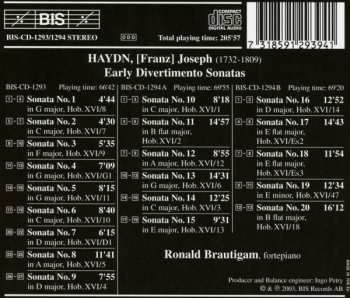 3CD Joseph Haydn: Early Divertimento Sonatas
