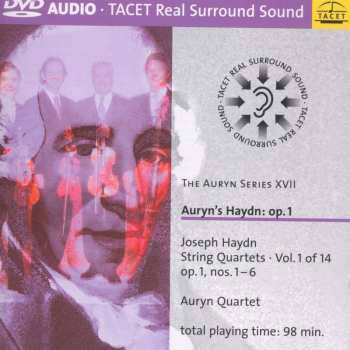 2DVD Joseph Haydn: Streichquartette Nr.1-4,6 (op.1 Nr.1-4,6)