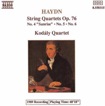 CD Joseph Haydn: String Quartets Op. 76 (No. 4 "Sunrise" • No. 5 • No. 6)