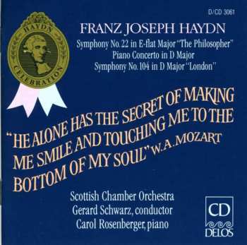 CD Joseph Haydn: Symphonien Nr.22 & 104