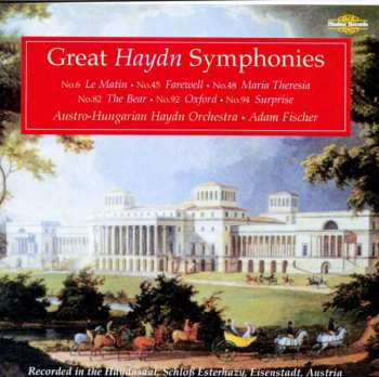 2CD Joseph Haydn: Symphonien Nr.6,45,48,82,92,94