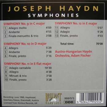 33CD/Set di cofanetti Joseph Haydn: Symphonies (Complete)