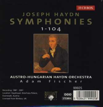 33CD/Set di cofanetti Joseph Haydn: Symphonies (Complete)
