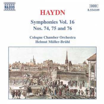 CD Joseph Haydn: Symphonies Vol. 16: Nos. 74, 75 And 76