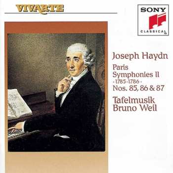 CD Joseph Haydn: Paris Symphonies II - 1785-1786 - Nos. 85, 86 & 87