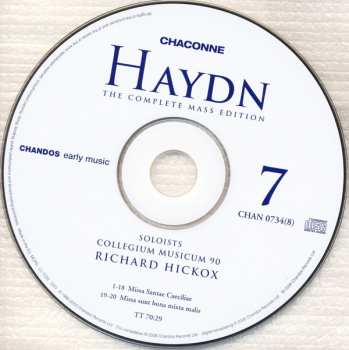 8CD/Set di cofanetti Joseph Haydn: The Complete Mass Edition
