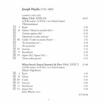 8CD/Set di cofanetti Joseph Haydn: The Complete Mass Edition