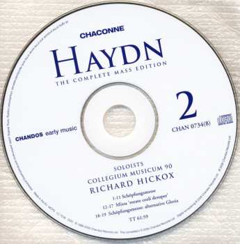 8CD/Set di cofanetti Joseph Haydn: The Complete Mass Edition