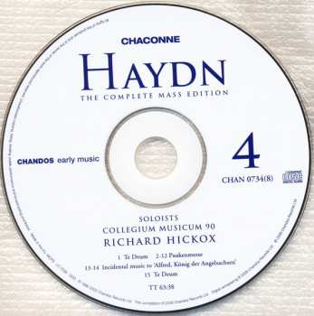 8CD/Set di cofanetti Joseph Haydn: The Complete Mass Edition