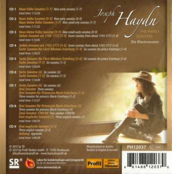 9CD/Set di cofanetti Joseph Haydn: The Piano Sonatas = Die Klaviersonaten