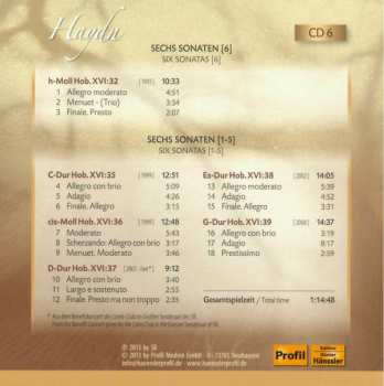 9CD/Set di cofanetti Joseph Haydn: The Piano Sonatas = Die Klaviersonaten