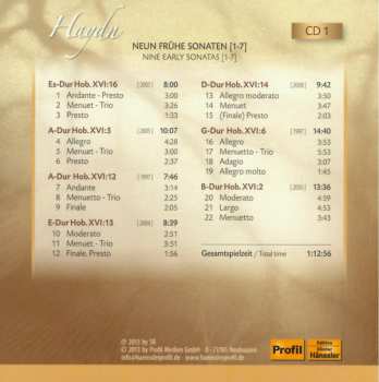 9CD/Set di cofanetti Joseph Haydn: The Piano Sonatas = Die Klaviersonaten