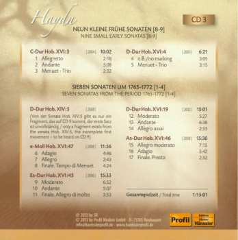 9CD/Set di cofanetti Joseph Haydn: The Piano Sonatas = Die Klaviersonaten