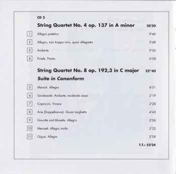 2CD Joseph Joachim Raff: String Quartets 2, 3, 4 & 8