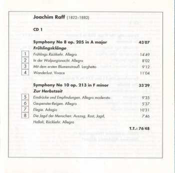 2CD Joseph Joachim Raff: Symphonies 8-11 »Four Seasons«