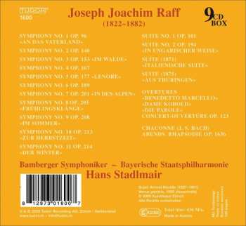 9CD/Set di cofanetti Bamberger Symphoniker: The Symphonies | The Suites For Orchestra | Overtures