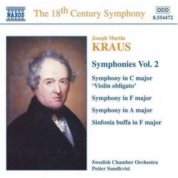 CD Joseph Martin Kraus: Symphonies Vol. 2