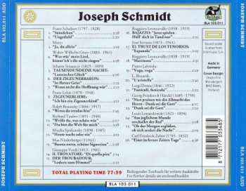 CD Joseph Schmidt: Songs And Arias From Schubert; Strauss Jr., Verdi, Leoncavallo