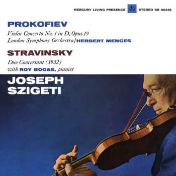 6CD/Set di cofanetti Joseph Szigeti: The Mercury Masters