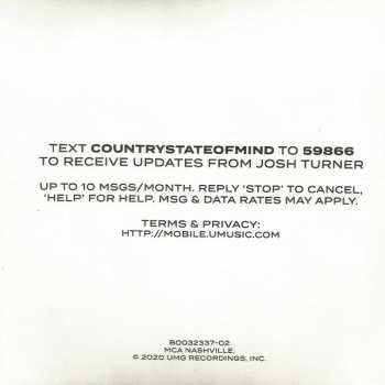 CD Josh Turner: Country State Of Mind