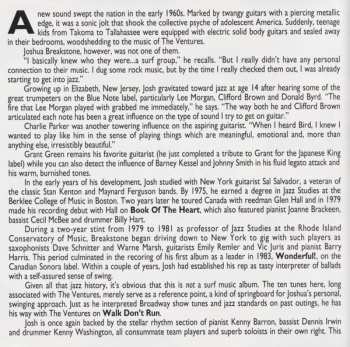 CD The Joshua Breakstone Quartet: Walk Don't Run