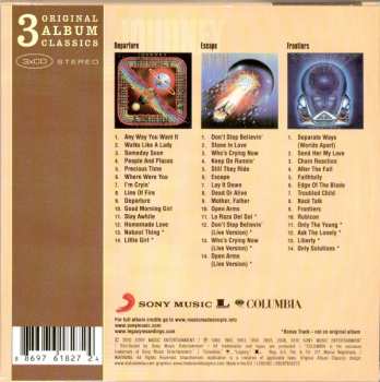 3CD/Set di cofanetti Journey: 3 Original Album Classics