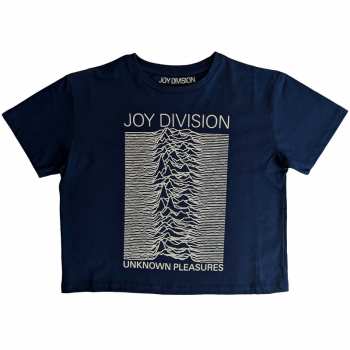 Merch Joy Division: Donne Crop Top Unknown Pleasures