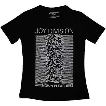 Merch Joy Division: Donne Maglietta Unknown Pleasures Fp