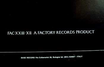 LP Joy Division: Love Will Tear Us Apart