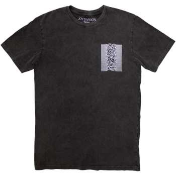 Merch Joy Division: Stone Wash Maglietta Pulsar Pocket Wave