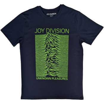 Merce Joy Division: Joy Division Unisex T-shirt: Unknown Pleasures Fp (small) S