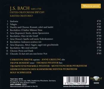 CD Johann Sebastian Bach: Oster-Oratorium / Easter Oratorio