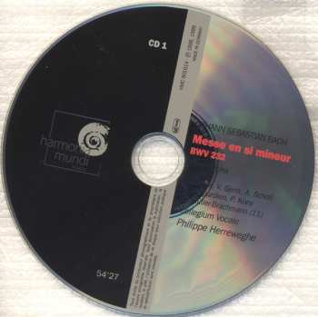 2CD Johann Sebastian Bach: Messe En Si = H-moll-Messe