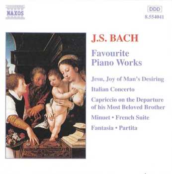 CD Johann Sebastian Bach: Favourite Piano Works