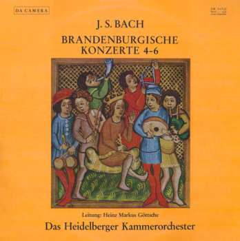 LP Johann Sebastian Bach: Brandenburgische Konzerte 4-6