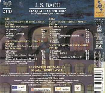 2SACD Johann Sebastian Bach: Les Quatre Ouvertures ∙ Suites Pour Orchestre, BWV 1066-1069 DIGI