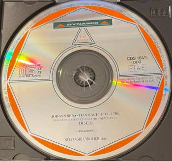 2CD/Set di cofanetti Johann Sebastian Bach: Sonatas And Partitas For Solo Violin