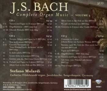 3CD Johann Sebastian Bach: Complete Organ Music, Volume 3