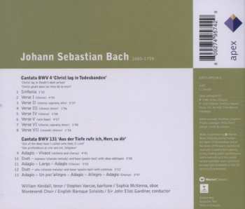 CD Johann Sebastian Bach: Cantatas BWV 4 & BWV 131