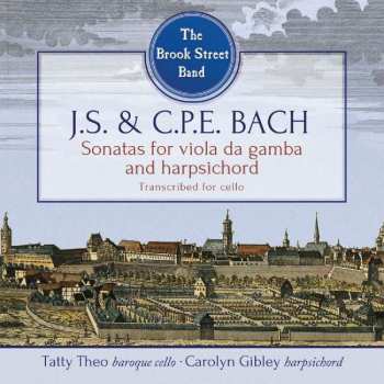 CD Johann Sebastian Bach: Sonatas For Viola Da Gamba And Harpsichord (Transcribed For Cello)